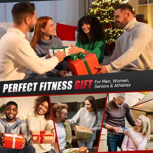 Miniatura 8 de HPYGN Bandas de resistencia, bandas de ejercicio para entrenamiento, bandas de entrenamiento para hombres, banda de fitness con asa, anclaje