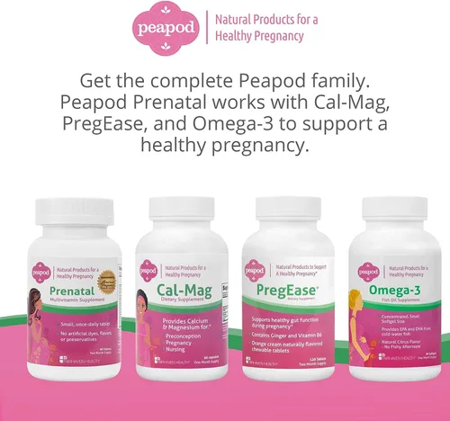 Miniatura 5 de Fairhaven Health Peapod - Multivitamínico prenatal - 1 por día, sabor vainilla ligera, imprescindible para el embarazo para la salud de las mujeres