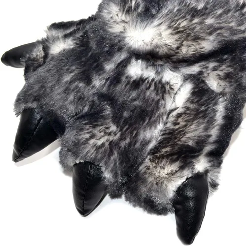 Miniatura 3 de Millffy Pantuflas de pata de animal para mujer