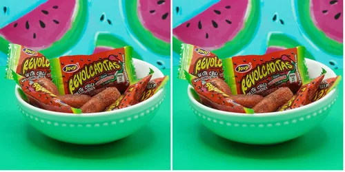 Miniatura 7 de Jovy Revolcaditas con sabor a chile y mango Bolsa de 6 onzas Caramelo mexicano