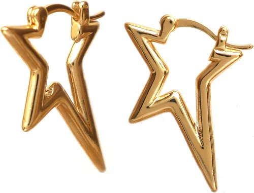 Miniatura 50 de Gempires - Aretes ligeros y gruesos, delicados y minimalistas, hipoalergénicos, chapados en oro, sin deslustre, diseño clásico, para uso diario