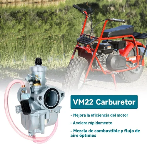 Miniatura 2 de FVRITO - Carburador de alto rendimiento VM22 de 26 mm para Predator 212cc 196cc Coleman CT200U BT200X Mini Bike KT196 Go Kart GX160 GX200 6.5hp