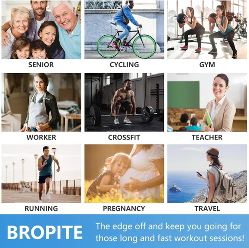 Miniatura 7 de bropite Toeless Compression Socks for Women&Men-2 Pairs Support 15-20mmhg Open Toe Knee High Circulation Medical Compression Sock