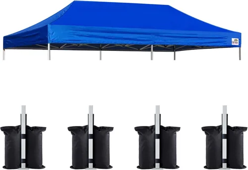 Miniatura 54 de Eurmax USA toldo desplegable de repuesto, cubierta superior para tienda de campaña, armado instantáneo, solo la cubierta superior, 4 bolsas