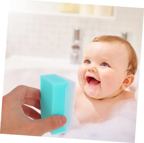Miniatura 5 de 2 cepillos sensoriales de masaje terapéutico para niños, niñas y adultos, material de esponja seguro para calmar experiencias sensoriales y rutina