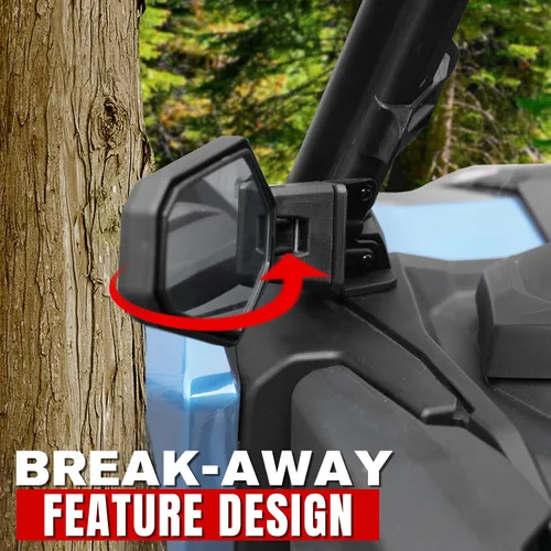 Miniatura 2 de A & UTV PRO Espejo retrovisor para Can Am Commander 2021-2026, espejos retrovisores centrales convexos para 2018-2026 Can Am Maverick Trail
