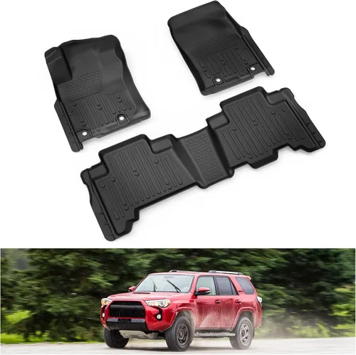 Miniatura 25 de KIWI MASTER Alfombrillas para Honda Civic 2016-2021, ajuste personalizado para todo tipo de clima, revestimientos de suelo de TPE resistentes, 2