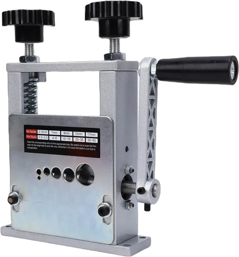 Miniatura 7 de 6 Hole Electric Drill Wire Stripper Portable Cable Stripping Tool for 3.5-17mm Wires for Electrician Workbench