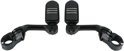 Miniatura 7 de TCMT - Kit de montaje de protectores de estribos para viajar en autopista de 1 1/4 de pulgadas (32 mm), para motocicletas Harley Touring Road
