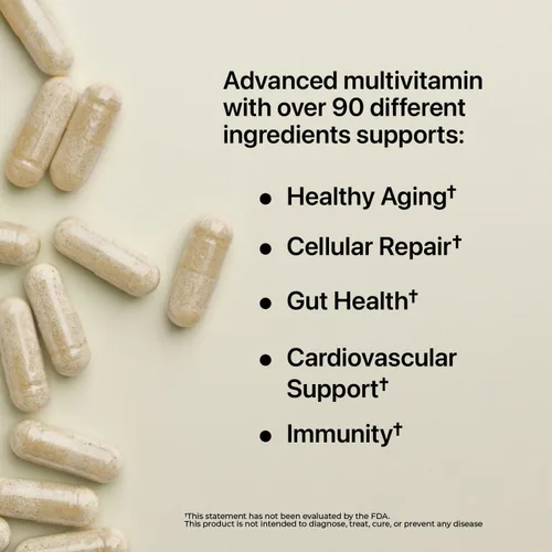 Miniatura 3 de Nature's Lab Six Daily Advanced Multivitamínico - Más de 90 nutrientes, minerales, antioxidantes, hierbas y alimentos integrales, 180 cápsulas