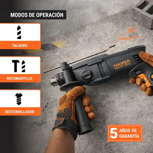 Miniatura 6 de Industrial 1/2 Rotomartillo 900 W