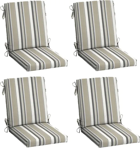 Miniatura 31 de Arden Foam - Cojines de espuma para sillas de patio y comedor, 20 x 44 pulgadas, espuma de alta densidad de alta densidad, nunca se aplana