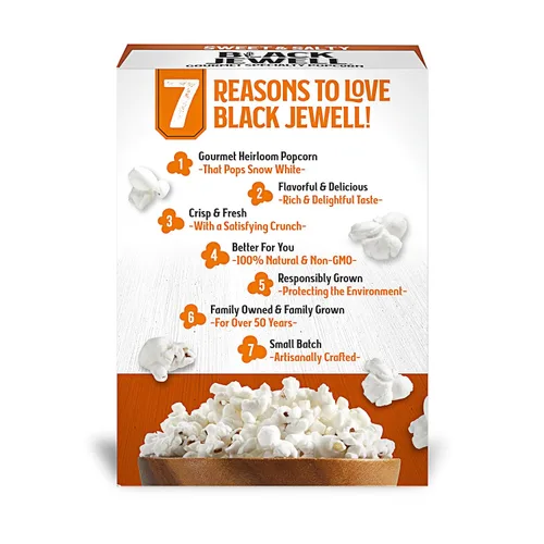 Miniatura 3 de Black Jewell Palomitas de maíz gourmet para microondas, dulces y saladas, 10.5 onzas (paquete de 3)