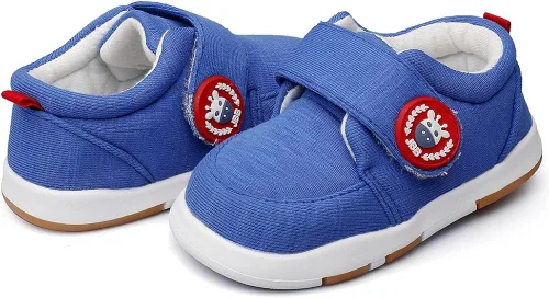 Miniatura 3 de Maxu - Tenis de algodón para bebé con suela suave