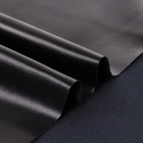Tela de cuero sintético impermeable de 108 x 54 pulgadas, vinilo marino, piel sintética, no se agrieta para tapicería, vehículo, pontón, barco, Negro