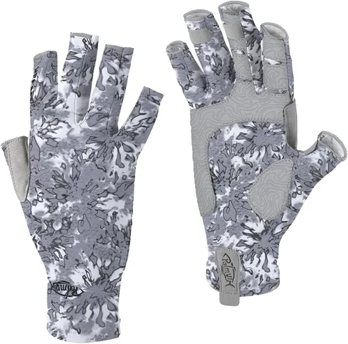 Miniatura 12 de Palmyth Guantes de pesca sin dedos con protección UV, UPF50+, guantes de sol para hombres y mujeres para kayak, senderismo, remo, conducción