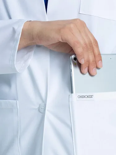 Miniatura 3 de Cherokee CK452 - Abrigo de laboratorio para mujer de 33 pulgadas