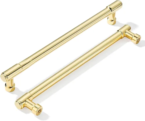 Miniatura 121 de khtumeware - Juego de 2 tiradores grandes para gabinete, diámetro 1-3/4 pulgadas, zinc resistente, para cajones, puertas y tocadores, color latón