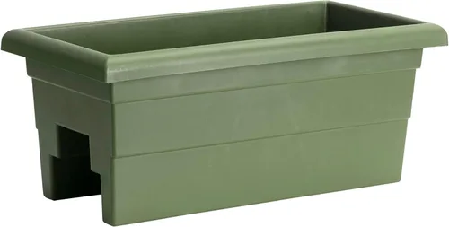 Miniatura 9 de Root & Vessel Jardinera Countryside Rail, Negro, 16