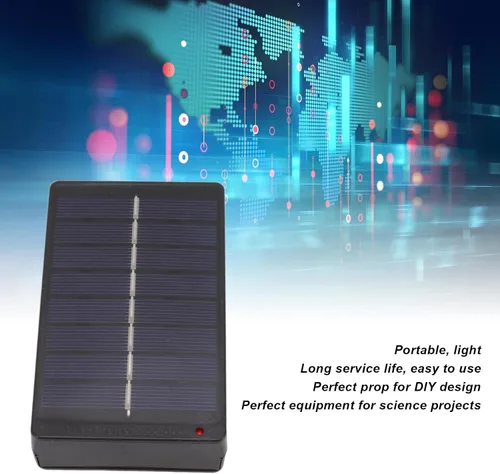 Miniatura 7 de Cargador de batería de panel solar, caja de carga portátil de 1W 4V para baterías AA AAA 1.2V suministros al aire libre, paneles solares