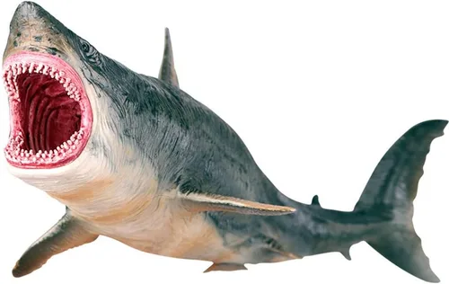 Miniatura 9 de EOIVSH Gran Figura de Juguetes de Mosasaurus, Gran Protector del Océano Mosasaurus Mordiendo a un Pterosaurio, Figura de Dinosaurio Monstruo Marino