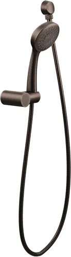 Miniatura 2 de Moen Ducha de mano de bronce aceitado con rendimiento ecológico con manguera de 69 pulgadas y soporte de pared, 3865EPORB Oil Rubbed Bronze