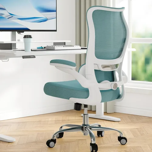 Miniatura 19 de TRALT Silla de Oficina Ergonómica - Silla de Escritorio con Respaldo Alto Ondulado Soporte Lumbar Ajustable Silla de Computadora - Sillas Gaming