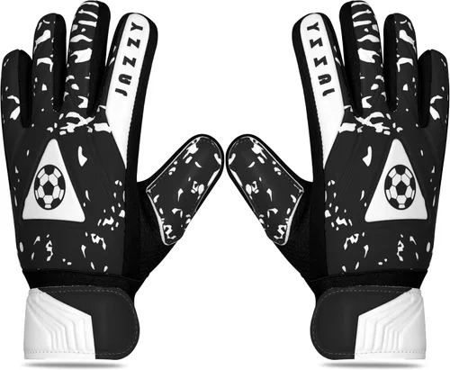 Miniatura 9 de Guantes de portero juvenil con doble protección para la muñeca, material de látex antideslizante Púrpura