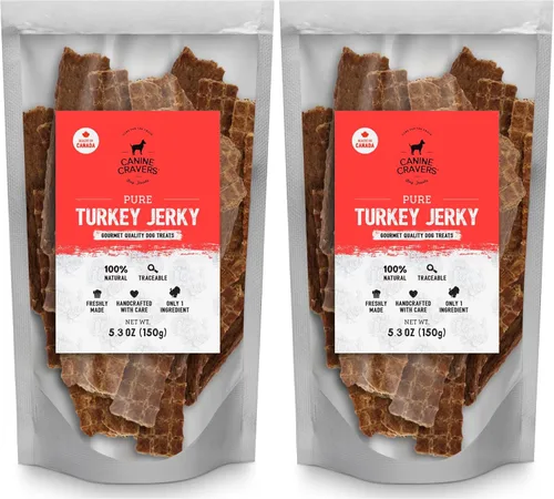 Miniatura 15 de Canine Cravers Golosinas para Perros de Un Solo Ingrediente – Filetes de Cordero Premium - Alimento para Mascotas Hipoalergénico Secado al Aire