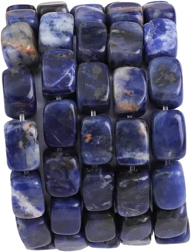 Miniatura 16 de BEADIA Cuentas sueltas de piedra de jade amarillo natural cilíndricas semipreciosas para hacer joyas 10mmx14mm 38cm