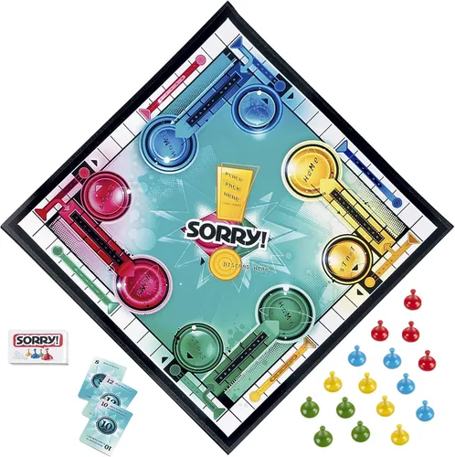 Miniatura 2 de Hasbro Gaming Lo siento! Juegos de mesa familiares para niños y adultos, de 2 a 4 jugadores, edades de 6 años en adelante (Exclusivo de Amazon)