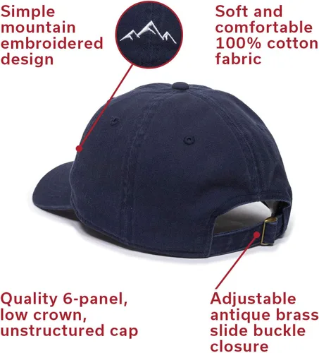 Miniatura 15 de Outdoor Cap Sombrero de papá de montaña - Gorra de algodón suave sin estructura