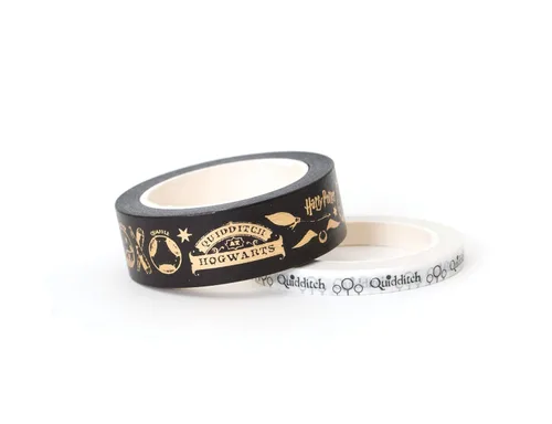 Miniatura 7 de Paper House Productions Harry Potter Foil Accent 10 Piezas de Cinta Washi Favoritas de los Fans con 5 Rollos de 15 mm y 5 Rollos de 5 mm Favoritos