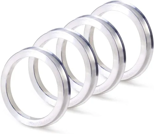 Miniatura 11 de 4 anillos centrados en el cubo de la rueda de 56.1 a 73.1 pulgadas OD = 2.878 in ID = 2.209 in - Anillos de rueda de aleación de aluminio 73.1 a 56.1