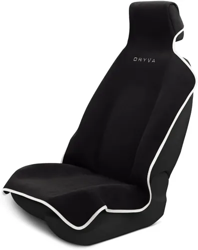 Miniatura 14 de Dryva Asiento - Toalla de microfibra premium para asiento de automóvil, impermeable y resistente al sudor, ajuste universal, lavable a máquina, Beige
