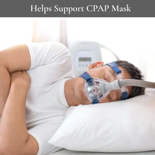 Miniatura 6 de Sleep & Beyond myDual Side Pillow: almohada de lana 100% natural, soporte para cuello y columna vertebral, ajustable y lavable, diseño cómodo