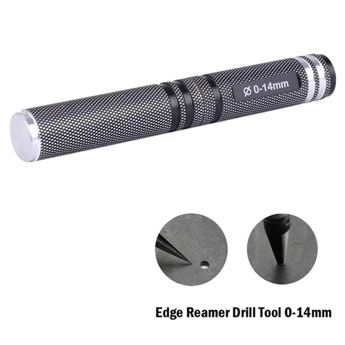 Miniatura 3 de SagaSave Herramienta de broca escariadora de borde de cuchillo de escariado de 0.000-0.551 in para modelado de automóviles de acero inoxidable