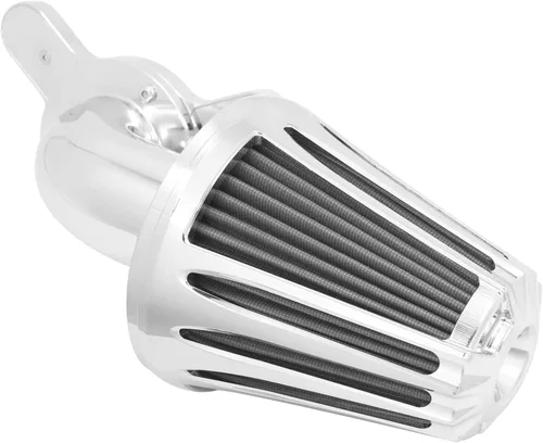 Miniatura 21 de Filtro Limpiador de Aire para Motocicleta CNC Kit de 90° Cara Adelante Compatible con Harley Softail Touring Trike Sportster XL Dyna