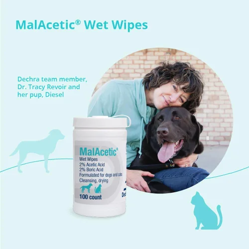 Miniatura 6 de MalAcetic Toallitas húmedas para perros y gatos 100