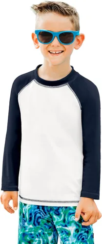 Miniatura 19 de City Threads camisa de manga larga con protección solar SPF 50+, peplo, rash guard para niña