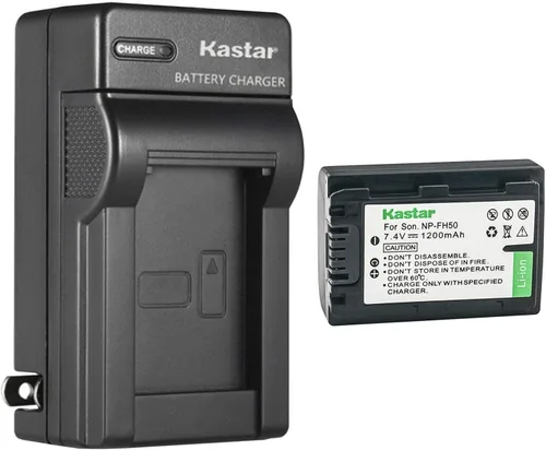 Miniatura 8 de Kastar Reemplazo del cargador de batería de pared de CA para Sony NP-FH30, NP-FH40, NP-FH50, NP-FH70, NP-FH100, Sony AC-VQH10, BC-TRV, BCTRV, BC-VH1