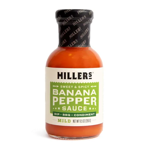 Miniatura 13 de Miller's Mustard- Salsa picante de plátano y mostaza roja, salsa picante de plátano y pimienta, el mejor uso para alitas de pollo, hamburguesas