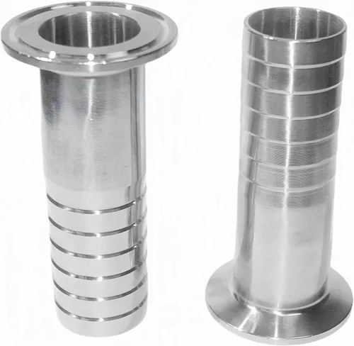 Miniatura 2 de 1PC OD51mm Hose tail x 2" Tri Clamp 304 Stainless Steel Pipe Fitting 100mm Legnth