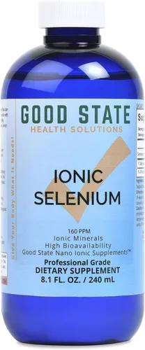 Good State Selenio iónico líquido | Absorción celular superior | Aumenta el sistema inmunológico | Ayuda a descomponer y reducir los metales tóxicos