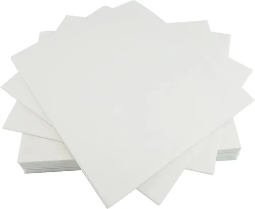 New Brothread - Estabilizador de bordado desprendible para máquina de bordar, 8"x8" - 100 hojas precortadas - Peso mediano 2.5 onzas - Compatible