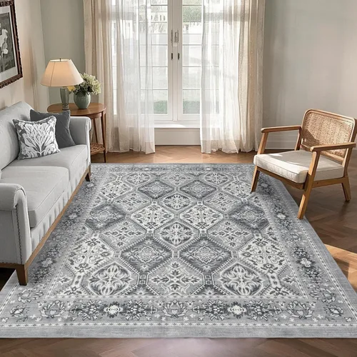 Miniatura 64 de Alfombra de Pasillo Lavable 3x10: Corredores Largos Antideslizantes para Pasillo - Alfombra Ultradelgada para Piso Interior para Cocina Entrada