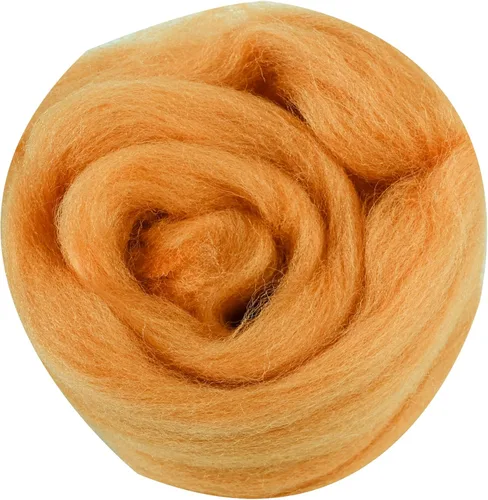 Miniatura 54 de 24 tipos de lana rosa, 4.23 oz (120 g), adecuado para fieltro húmedo y fieltro de aguja de telas hiladas de lana. Un paquete de prueba está Tonos