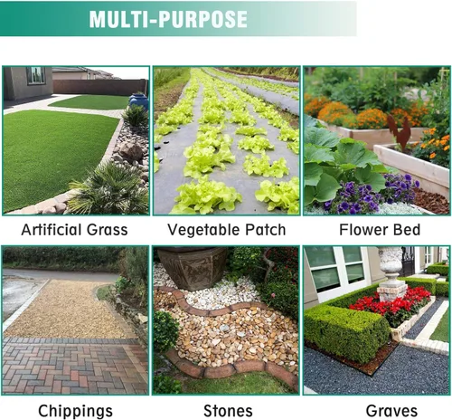Miniatura 5 de Snail Tela de barrera de malezas de 3 pies x 300 pies, 5 onzas, cubierta de suelo resistente, alfombrilla de jardinería antimalezas, alta