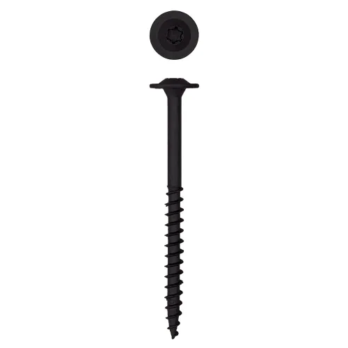 Miniatura 9 de SPAX Tornillos de retraso de madera estructural con cabezal de arandela exterior de 1/4" x 2-1/2", broca Torx T-Star (50 EA) incluida, resistente a