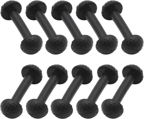 Miniatura 8 de 10 piezas de banda de pierna de repuesto para Motu Serie Original Figuras de acción Masters of the Universe Toy Leg Connector Sorting Stacking Toys